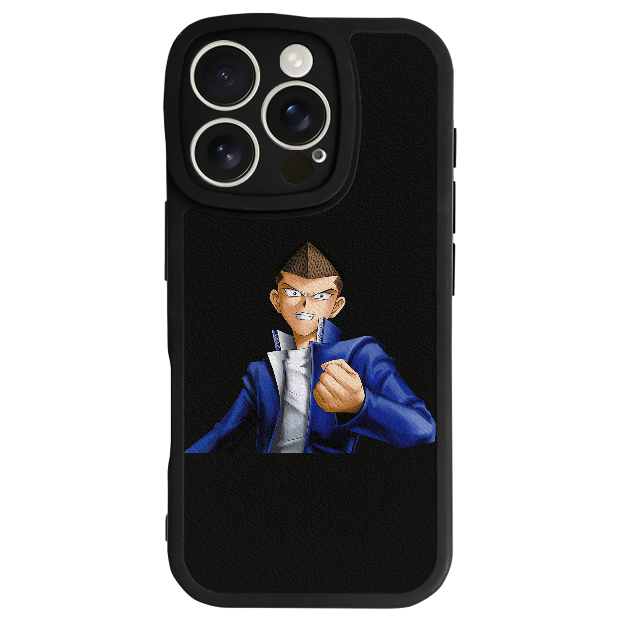 遊☆戯☆王 Yu-Gi-Oh! 【iPhone 16シリーズ対応】シリコンスマホケース（レザー調） 材質：シリコン